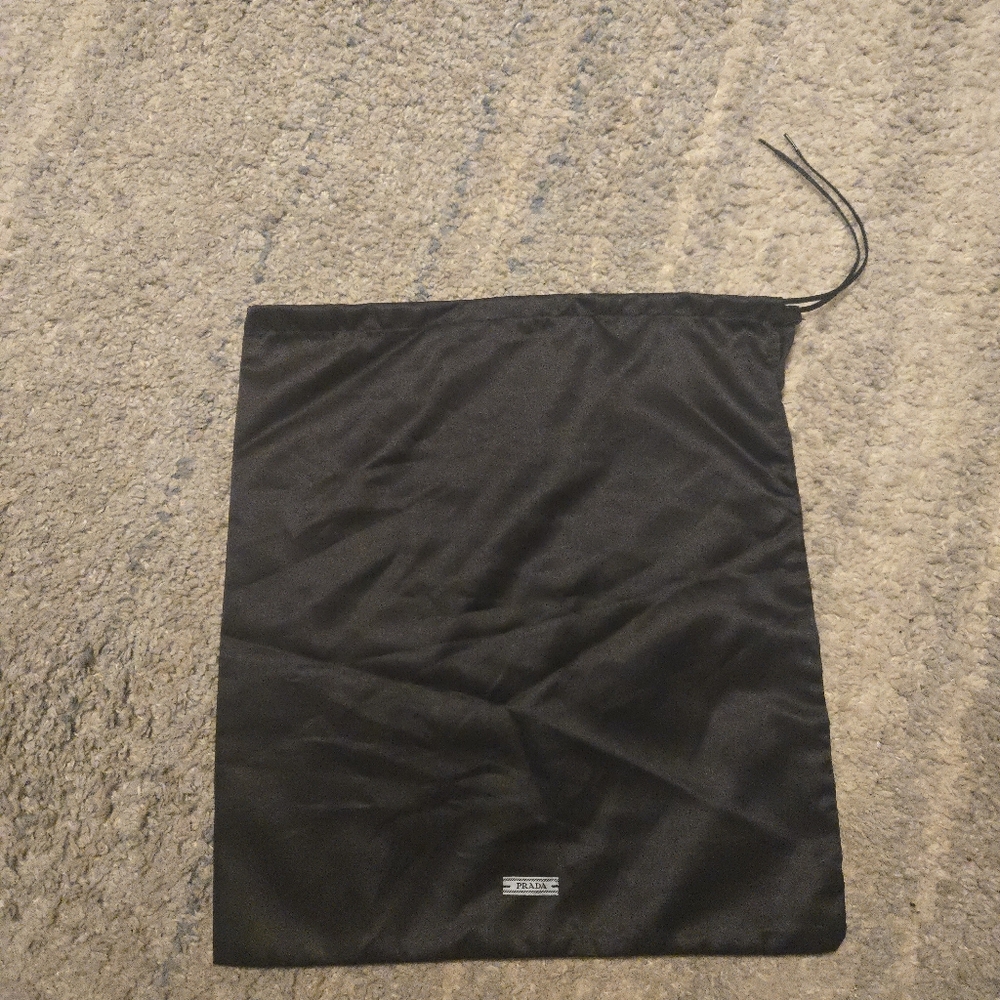 Prada Dust Bag Blacl 13x14
